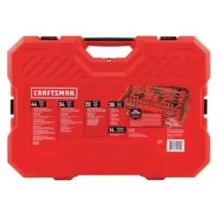 Craftsman 1/4, 3/8 And 1/2 In. Drive Metric And SAE 6 Point Mechanic's Tool Set 150 Pc -Crescentent Store c96877d8 8297 4952 90f6 fdfce8a87967