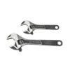 Crescent Metric And SAE Wide Jaw Adjustable Wrench Set Assorted In. L 2 Pc -Crescentent Store ce2f0c04 80ff 4043 834e 484ddb9f20b7