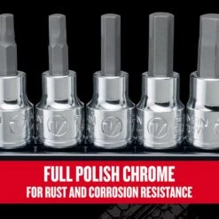 Craftsman V-Series X-Tract Technology 3/8 In. Drive SAE Hex Bit Socket Set 6 Pc -Crescentent Store cfae37c1 f7f3 4298 a67a 847f2eda730f