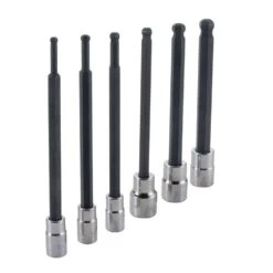 Craftsman 1/4 And 3/8 In. Drive SAE 6 Point Long Ball Hex Bit Socket Set 6 Pc -Crescentent Store d1e31ff0 86d9 4e89 94f4 88622860eaf1