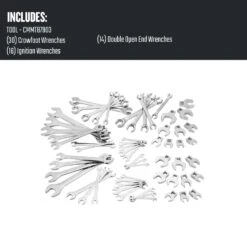 Craftsman Metric And SAE Wrench Set 60 Pc -Crescentent Store d2542e7c 4b5b 4888 ad0f 7ba8e9fce3bb