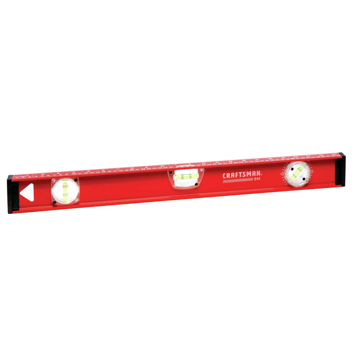 Craftsman 24 In. Aluminum I-Beam Level 3 Vial 3 Craftsman 24 In. Aluminum I-Beam Level 3 Vial