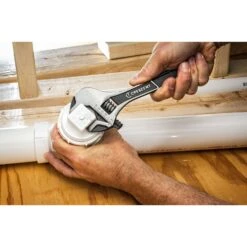 Crescent Metric And SAE Wide Jaw Adjustable Wrench 6 In. L 1 Pc -Crescentent Store d8e7ea88 4093 42a1 bf3a 26a315519a4d