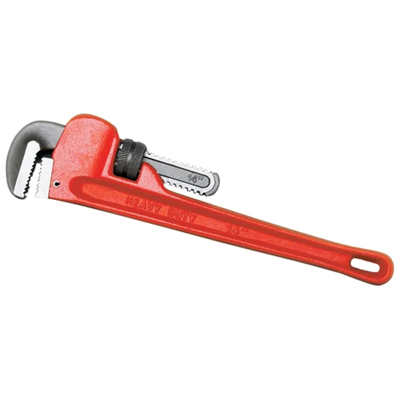 Performance Tool 2 In. Pipe Wrench 14 In. L Orange 1 Pc 3 Performance Tool 2 In. Pipe Wrench 14 In. L Orange 1 Pc
