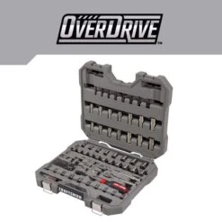 Craftsman OVERDRIVE 1/4 And 3/8 In. Drive Metric/SAE 6 Point Mechanic's Tool Set 99 Pc -Crescentent Store ddc10a49 52e3 4de3 8314 f3614b168f50