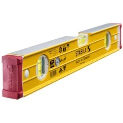 STABILA 16 In. Aluminum Magnetic Type 96 M Level 3 Vial