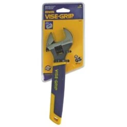 Irwin Vise-Grip 1-1/8 In. Metric And SAE Adjustable Wrench 8 In. L 1 Pc -Crescentent Store e4904f4c bb53 44fc bdfa e97af8673712