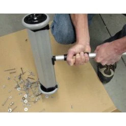 Magnet Source 15.5 In. Telescoping Push-Type Magnetic Mini Sweeper 35 Lb. Pull -Crescentent Store e9955fd2 2c17 4238 8f79 349d57b2a429