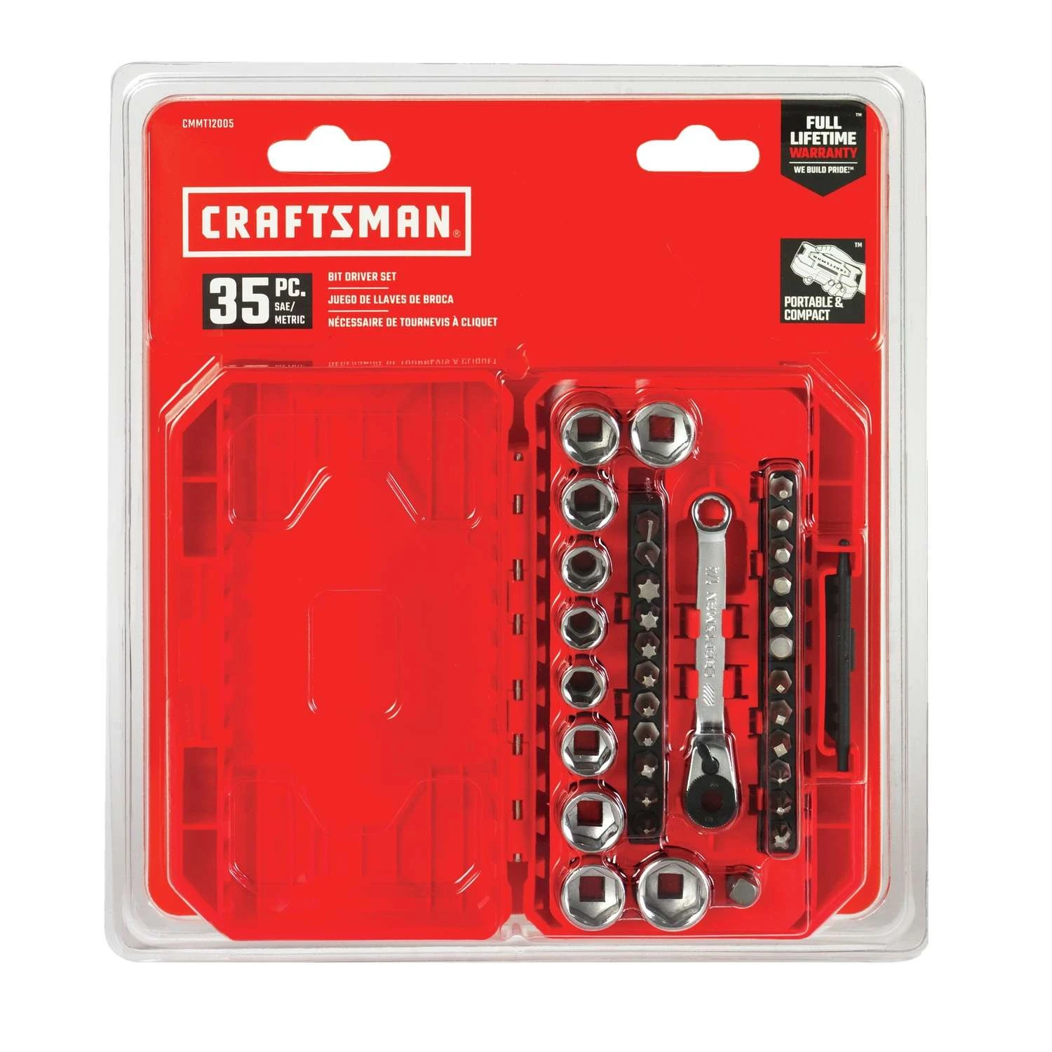 Craftsman 1/4 In. Drive Metric And SAE 6 Point Right Angle Right Angle Ratcheting Bit Driver Set 35 7 Craftsman 1/4 In. Drive Metric And SAE 6 Point Right Angle Right Angle Ratcheting Bit Driver Set 35 - Image 5