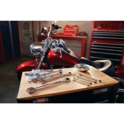 Craftsman 12 Point SAE Ratcheting Combination Wrench Set 11 Pc 9 Craftsman 12 Point SAE Ratcheting Combination Wrench Set 11 Pc -Crescentent Store f52b0007 4412 47b3 b2a3 704d6e248439