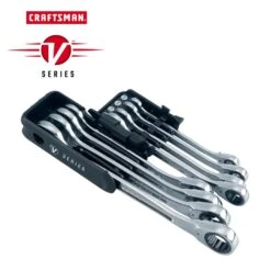 Craftsman V-Series SAE Reversible Ratcheting Combination Wrench Set 8 Pc -Crescentent Store f6a75d8c 58ca 4ebc a27e faff6ae2e791