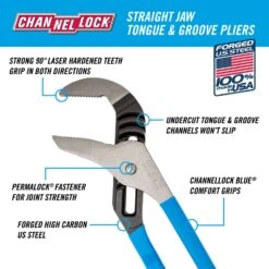 Channellock 16 In. Carbon Steel Tongue And Groove Pliers -Crescentent Store fad54cec df17 463f 8dd7 97840440867f